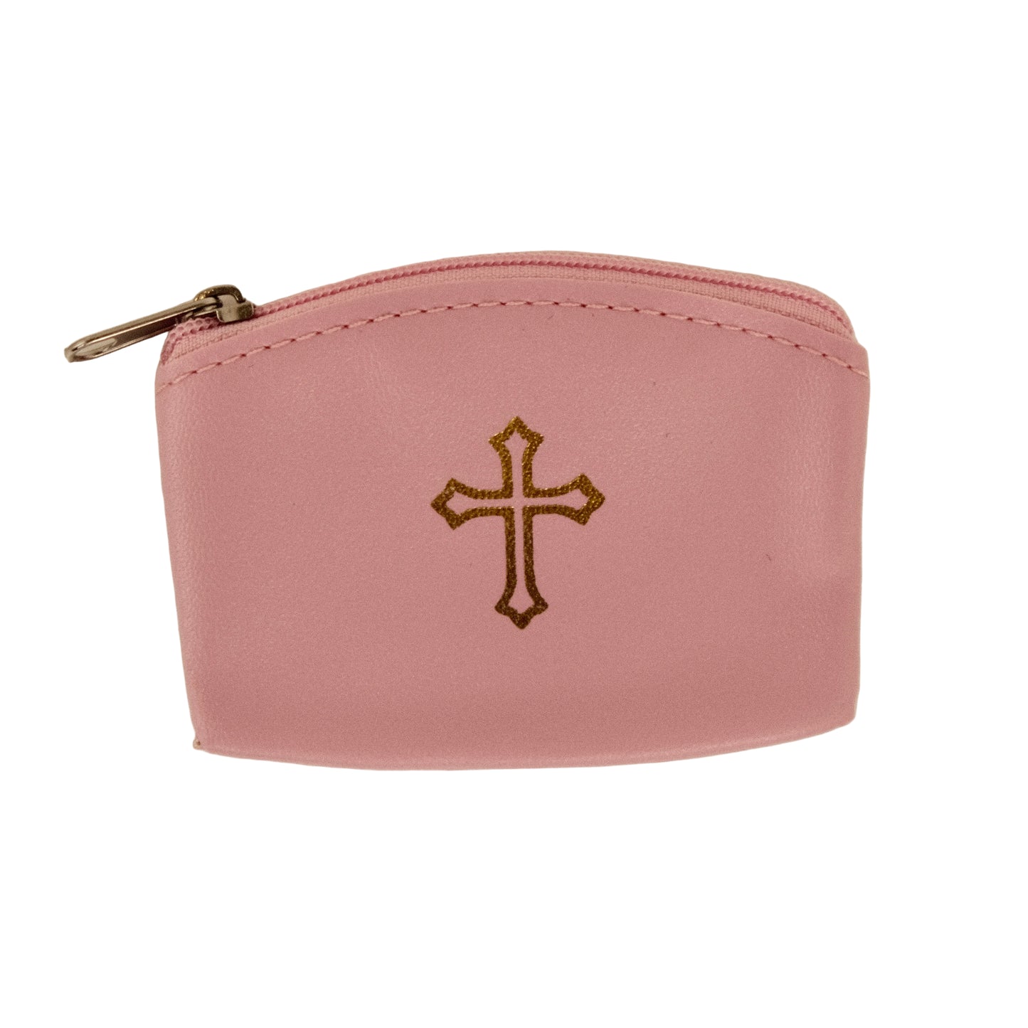 Pink Rosary Pouch