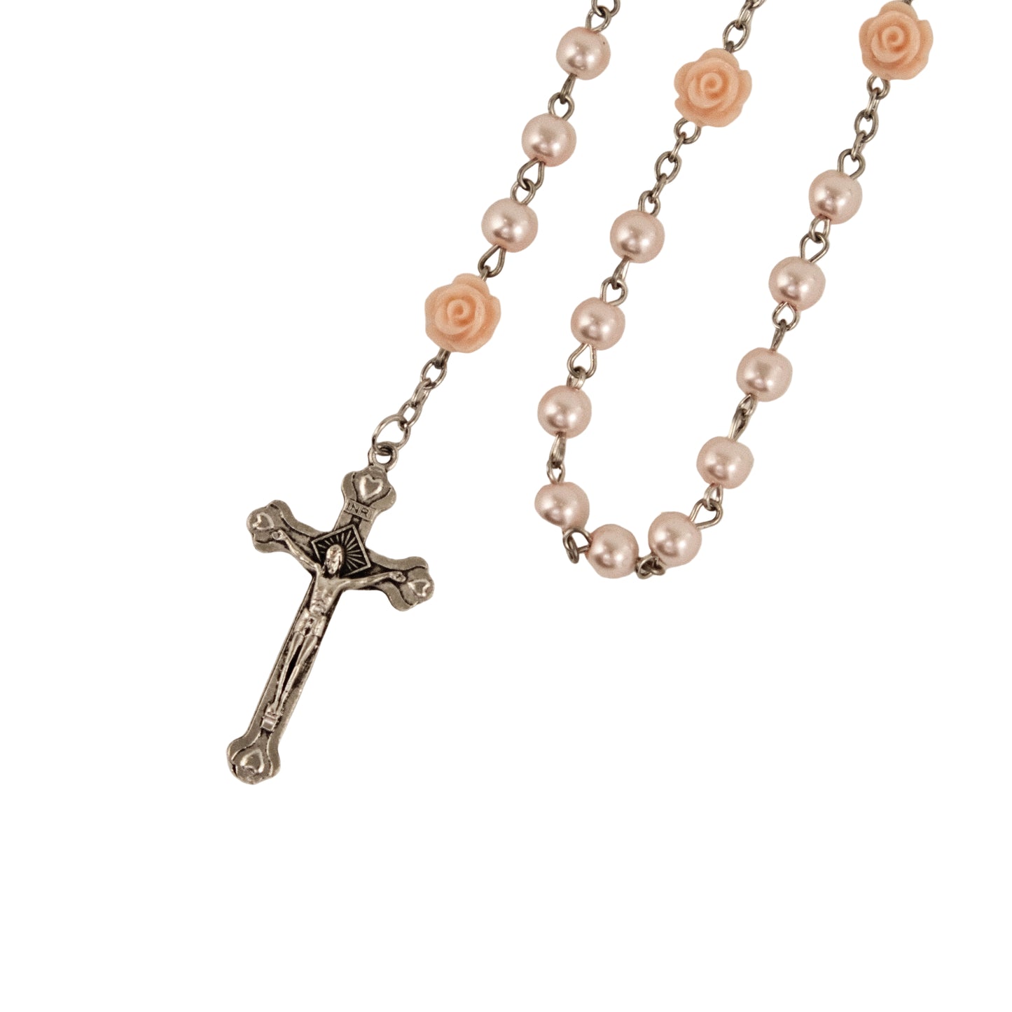 Pink Pearl Rosary