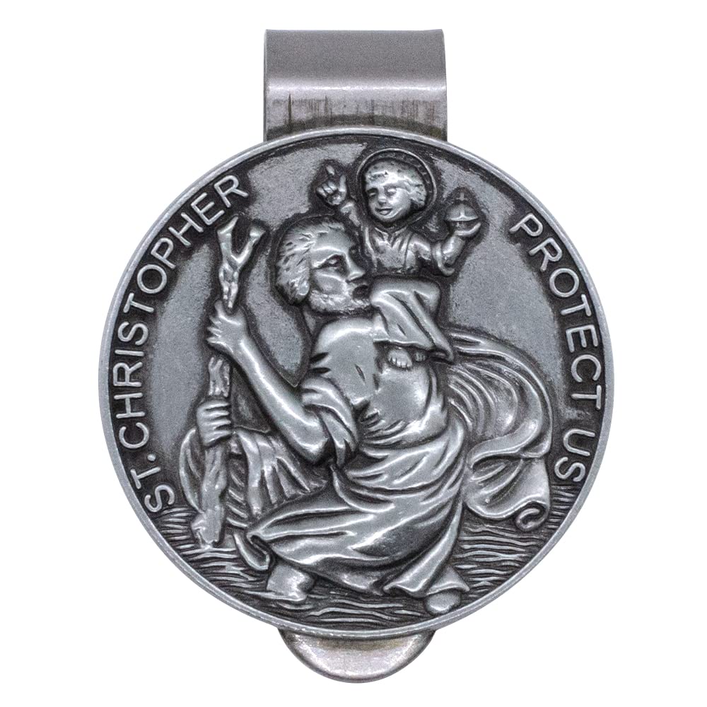 St. Christopher Visor Clip