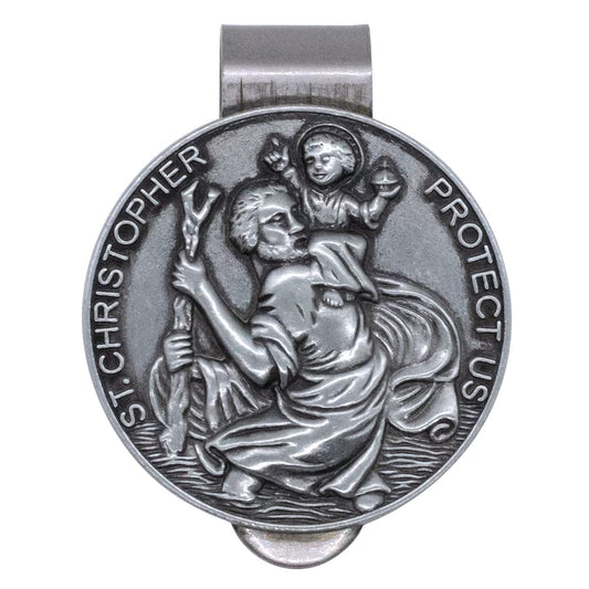 St. Christopher Visor Clip