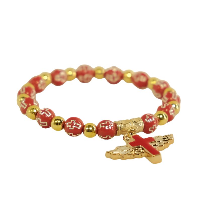 Cross & Wing Style Bracelet