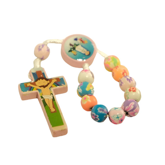 Pink Child Rosary
