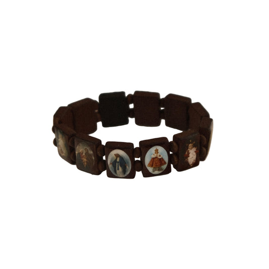 Saint Wooden Bracelet