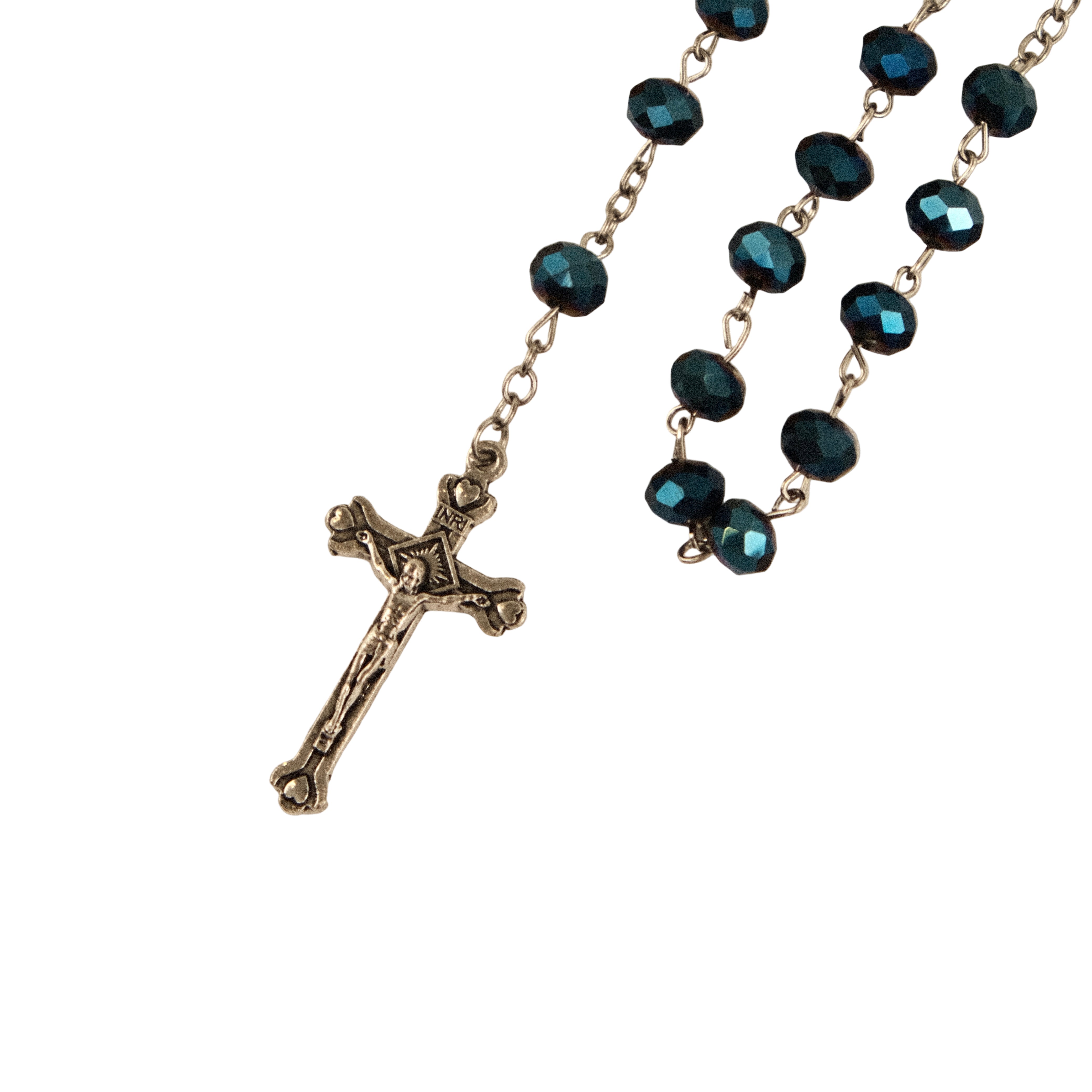 Blue Rosary – Vaticano Catholic Store