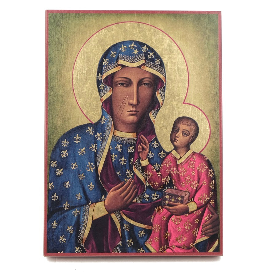 Black Madonna of Czestochowa Icon